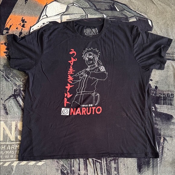 Naruto Black Graphic Tee 2XL - Picture 1 of 3